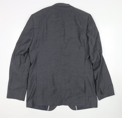 Mens UK Size 42 Marks and Spencer Regular Grey Suit Jacket