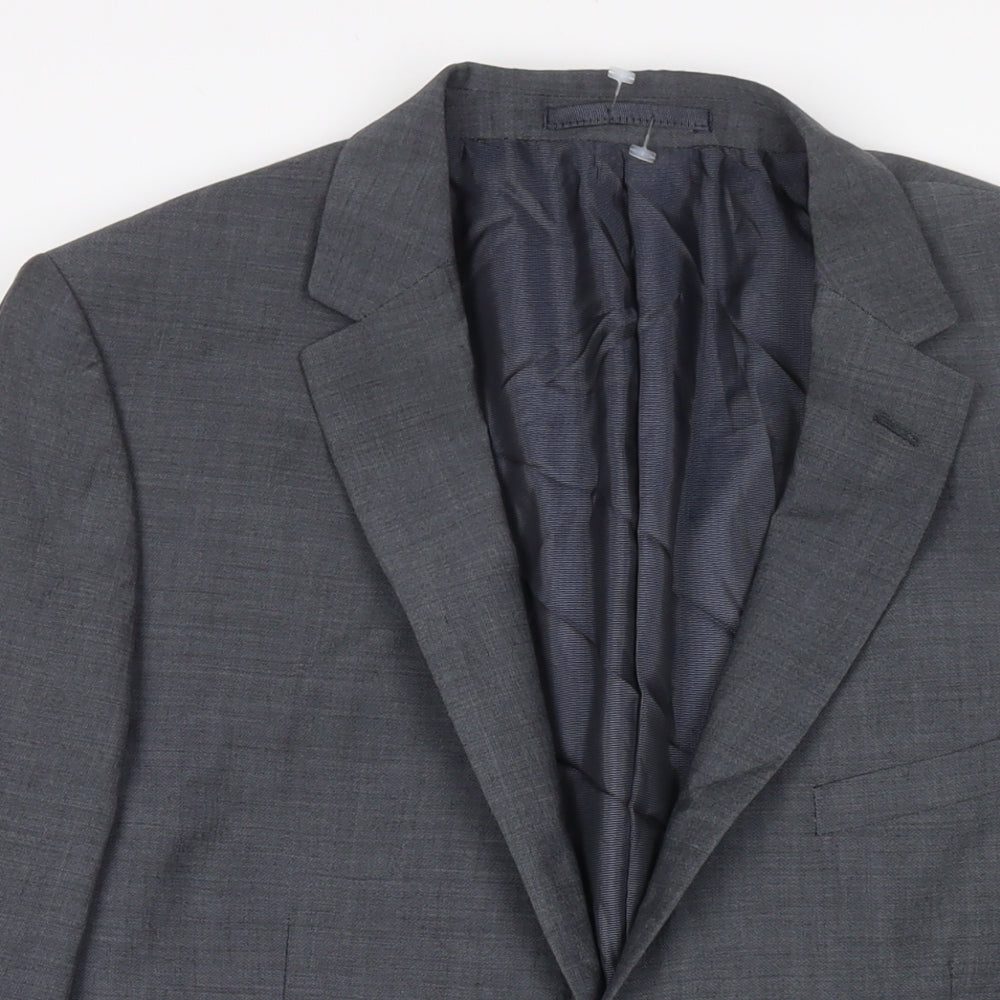 Mens UK Size 42 Marks and Spencer Regular Grey Suit Jacket