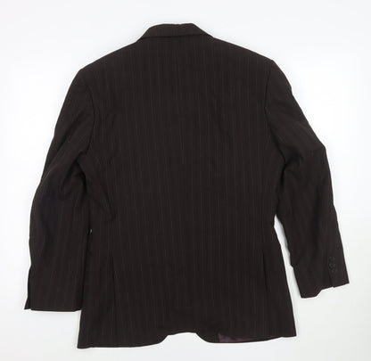 Mens UK Size 38 Limehaus Regular Brown Suit Jacket