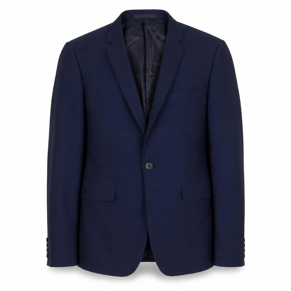 Mens UK Size 40 Burton Regular Blue Suit Jacket