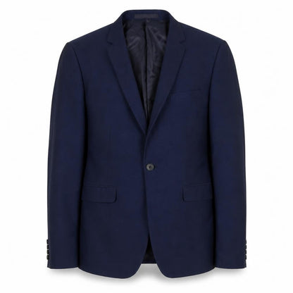 Mens UK Size 40 Burton Regular Blue Suit Jacket