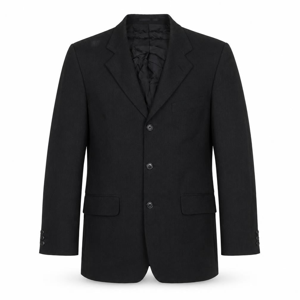 Mens UK Size 38 Burton Regular Black Suit Jacket