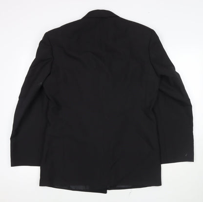 Mens UK Size 38 Marks and Spencer Regular Black Suit Jacket