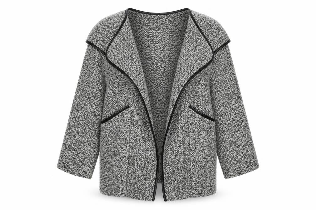 Zara Womens Grey Overcoat Coat Size M