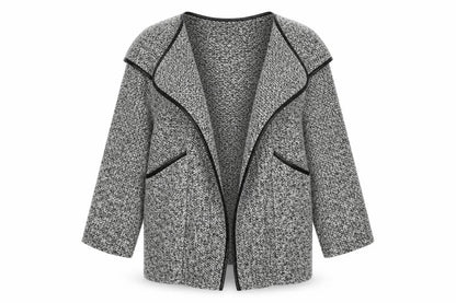 Zara Womens Grey Overcoat Coat Size M