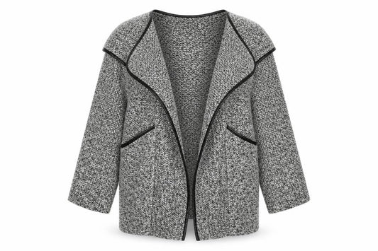 Zara Womens Grey Overcoat Coat Size M