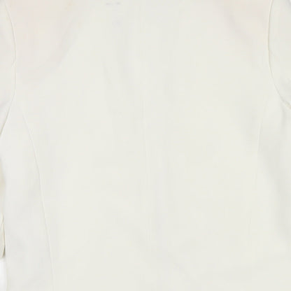 Womens UK Size XS Zara White Jacket