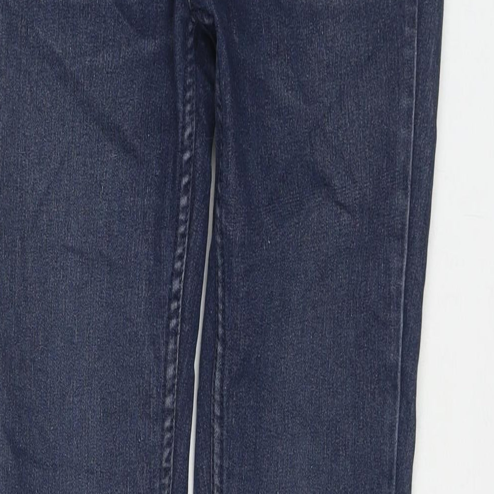 Womens UK Size 28 in Skinny Regular Fit Skinny Blue Jeans