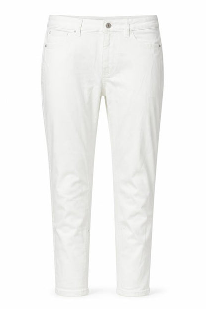 Womens UK Size 14 Denim & Co. Regular Fit Skinny White Jeans