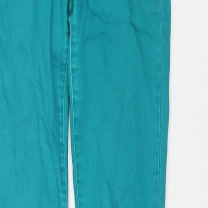 Gap Womens Blue Cotton Skinny Jeans Size 26 L32 in Regular Zip