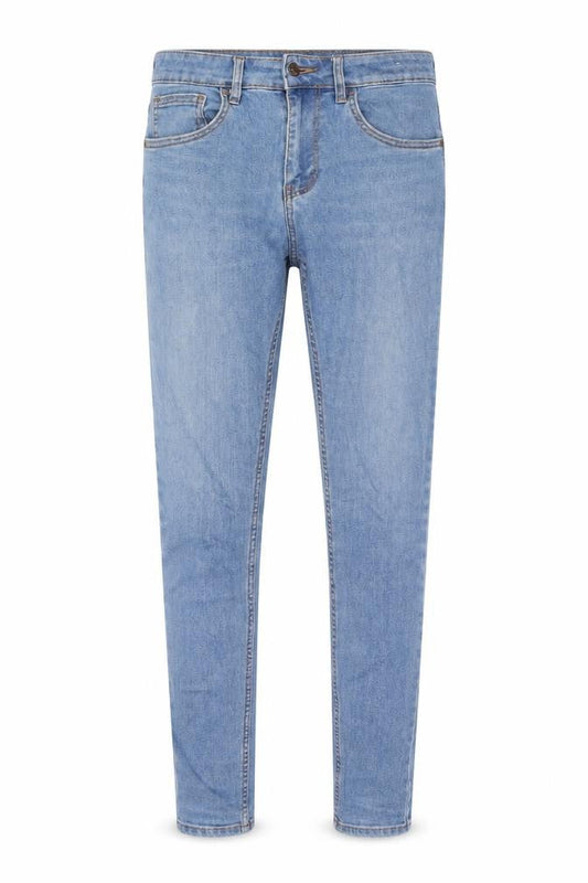 Womens UK Size 30 Bershka Regular Fit Skinny Blue Jeans
