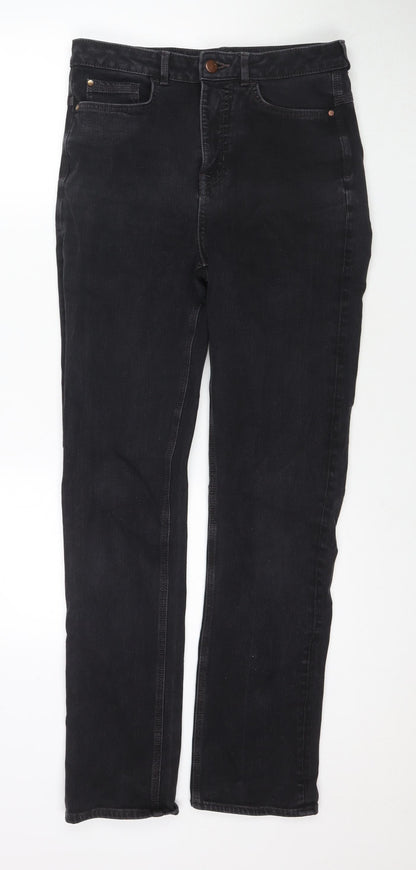 Womens UK Size 12 Marks and Spencer Regular Fit Skinny Black Jeans