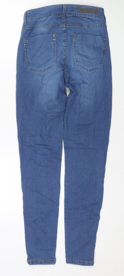 B Jeans Womens Blue Cotton Skinny Jeans Size 27 in L29 in Regular Zip