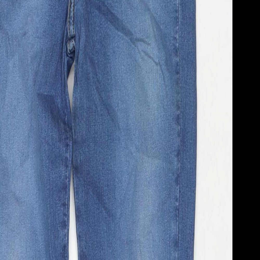 B Jeans Womens Blue Cotton Skinny Jeans Size 27 in L29 in Regular Zip