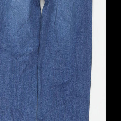 B Jeans Womens Blue Cotton Skinny Jeans Size 27 in L29 in Regular Zip