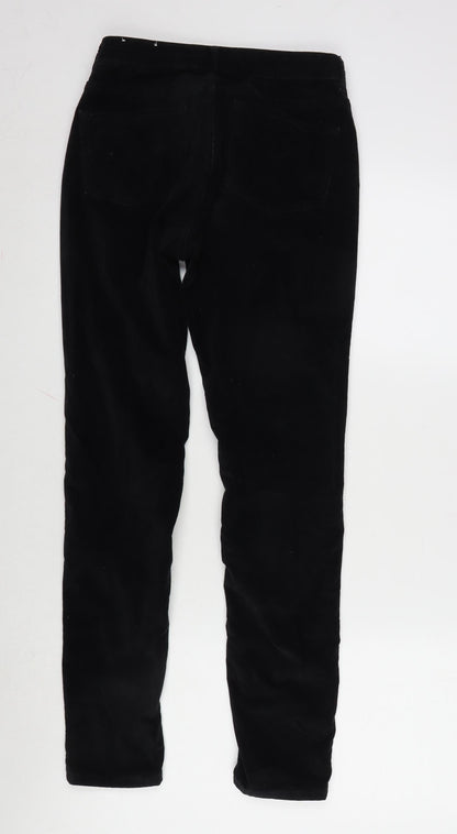 Richmond Womens Black Cotton Blend Straight Jeans Size 28 in L29 in Regular Zip