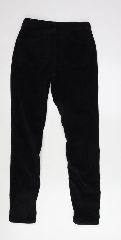 Richmond Womens Black Cotton Blend Straight Jeans Size 28 in L29 in Regular Zip