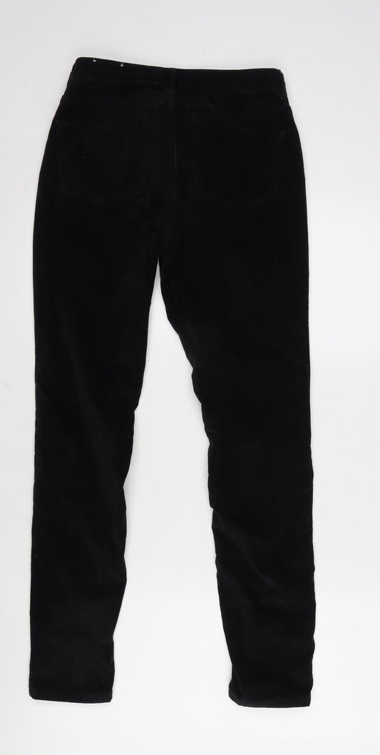 Richmond Womens Black Cotton Blend Straight Jeans Size 28 in L29 in Regular Zip