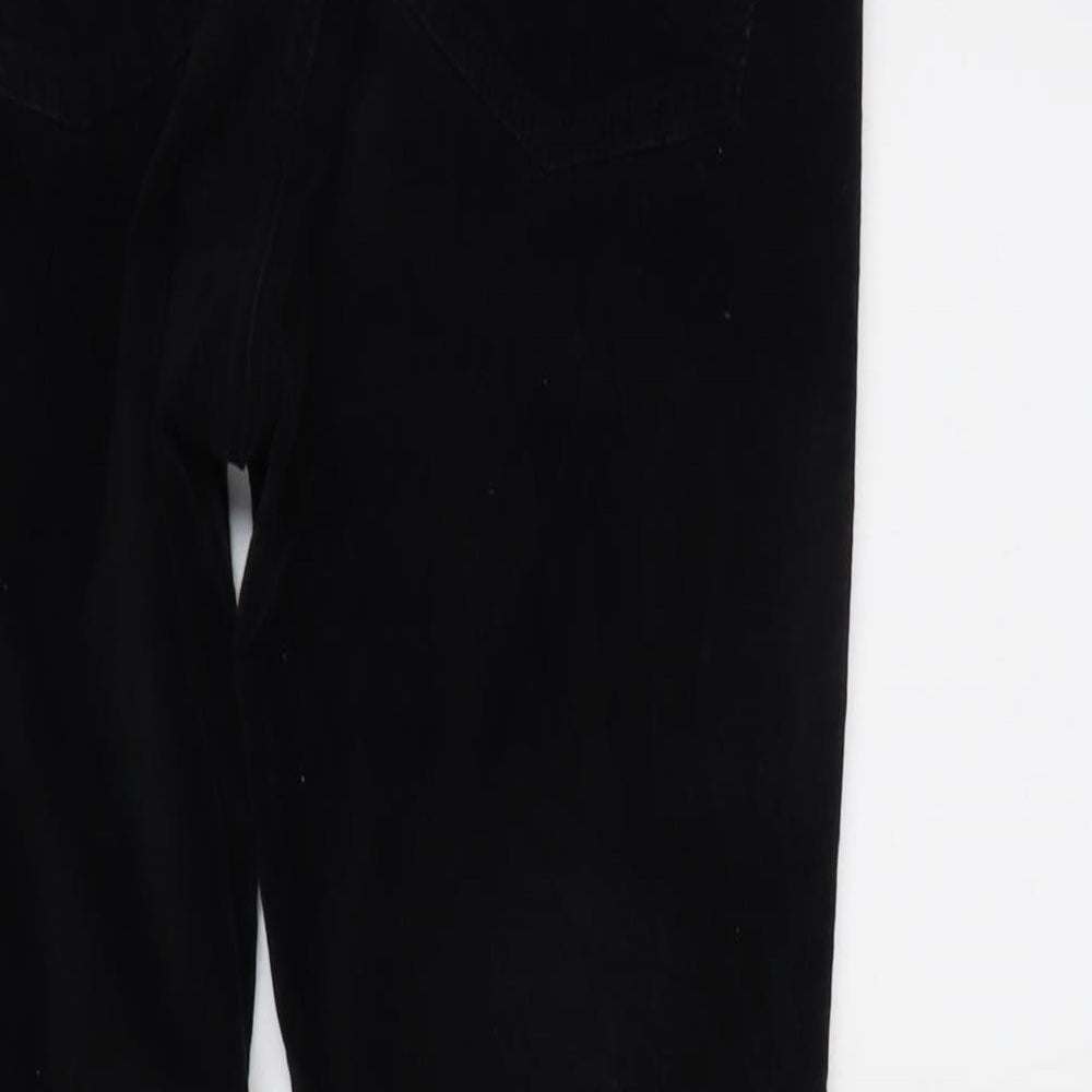 Richmond Womens Black Cotton Blend Straight Jeans Size 28 in L29 in Regular Zip