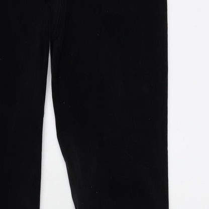 Richmond Womens Black Cotton Blend Straight Jeans Size 28 in L29 in Regular Zip