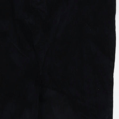 Amber Womens Blue Cotton Straight Jeans Size 16 L27 in Regular