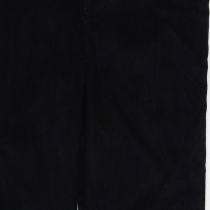 Amber Womens Blue Cotton Straight Jeans Size 16 L27 in Regular