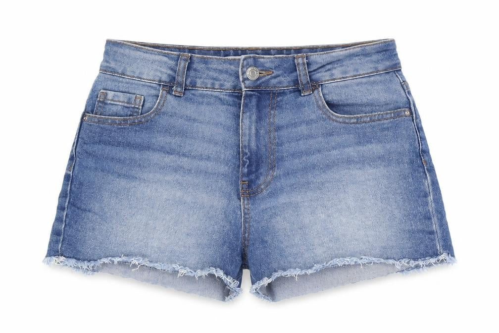 Womens UK Size 6 Denim & Co. Regular Fit Cut-Off Shorts