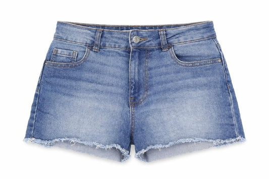 Womens UK Size 6 Denim & Co. Regular Fit Cut-Off Shorts