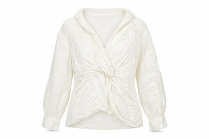 Womens UK Size L NEXT Beige Basic Blouse