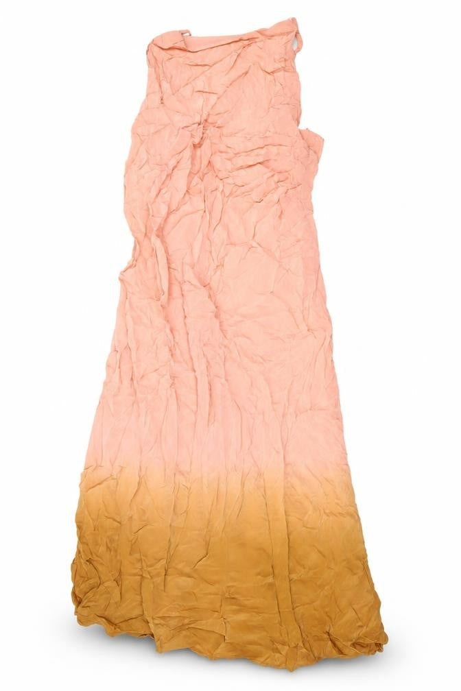 Marks and Spencer Womens Pink Viscose A-Line Size 14 Halter Pullover
