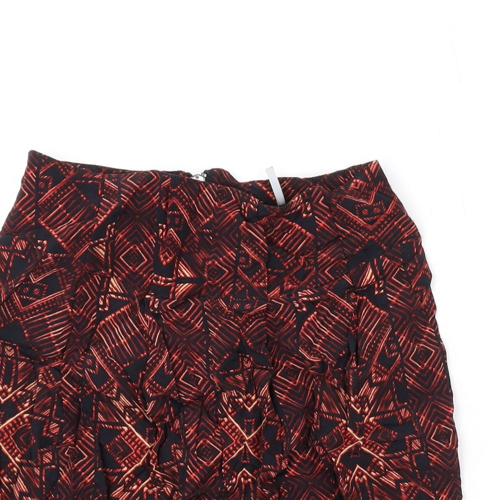 Womens UK Size 16 Sparkle & Fade Mini  Skirt