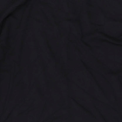 French Connection Womens Black Viscose A-Line Size XS Round Neck Pullover