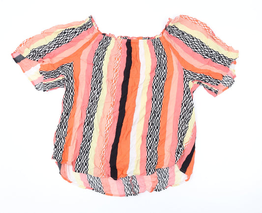 Womens UK Size L Gap Multicoloured Basic Blouse