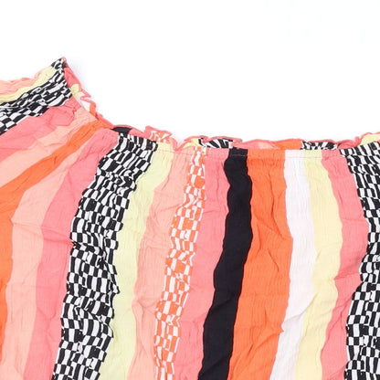 Womens UK Size L Gap Multicoloured Basic Blouse