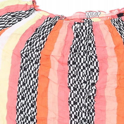 Womens UK Size L Gap Multicoloured Basic Blouse