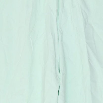 Womens UK Size 14 Marks and Spencer Regular Fit  Green Trousers