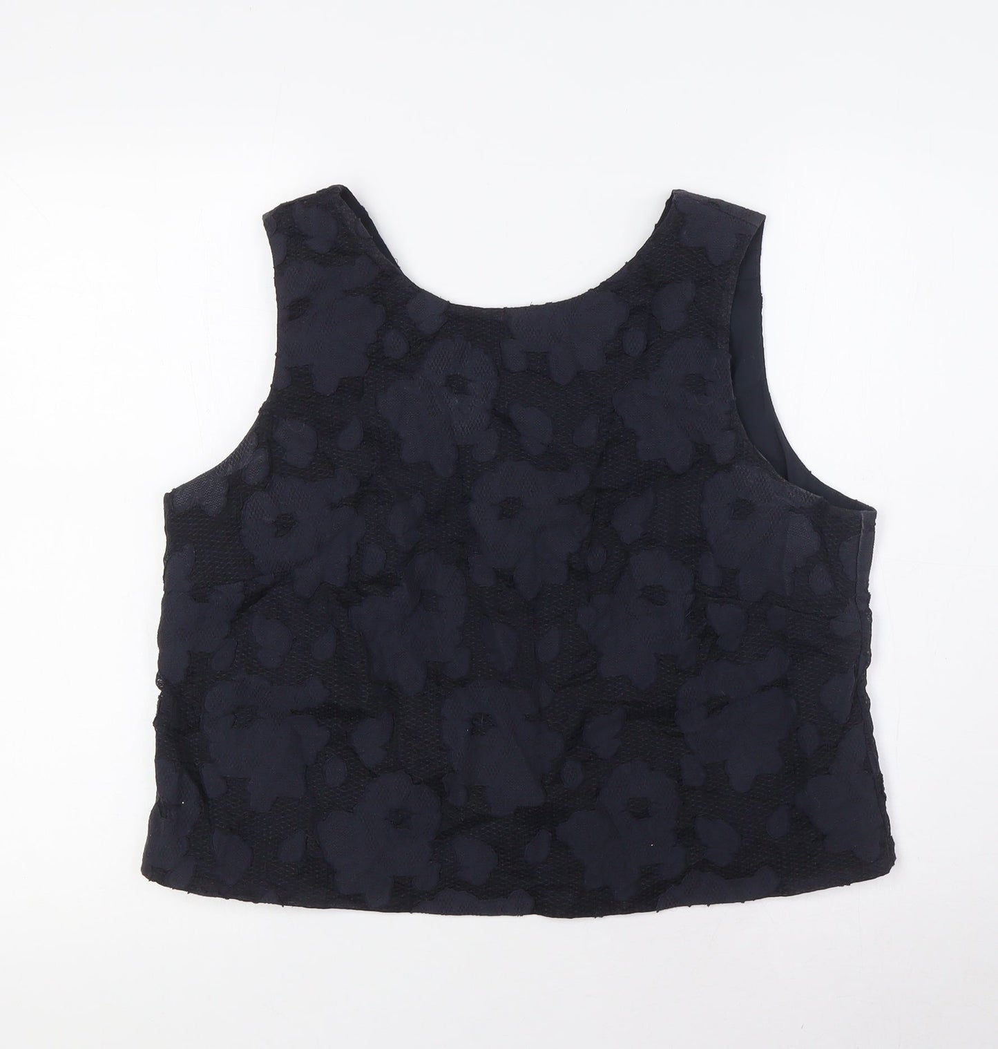 Womens UK Size 16 Marks and Spencer Blue Basic Blouse