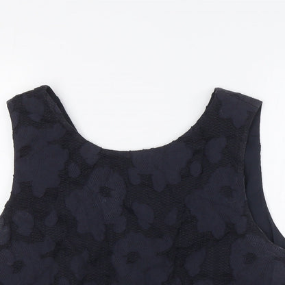 Womens UK Size 16 Marks and Spencer Blue Basic Blouse