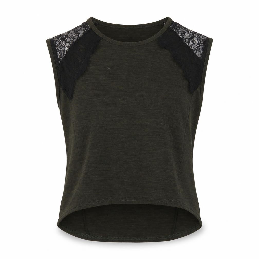 Womens UK Size 10 Miss Selfridge Gold Basic Blouse
