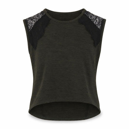 Womens UK Size 10 Miss Selfridge Gold Basic Blouse