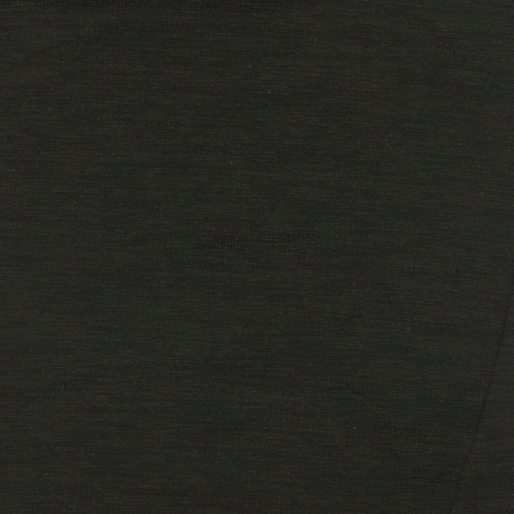 Miss Selfridge Womens Gold Polyester Basic Blouse Size 10 Boat Neck - Lace