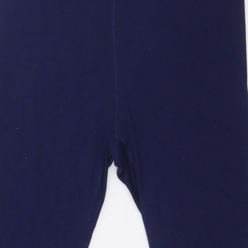 Lapasa Womens Blue Wool Trousers Size XL L31 in Regular - Long johns