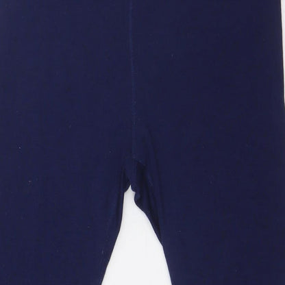 Lapasa Womens Blue Wool Trousers Size XL L31 in Regular - Long johns