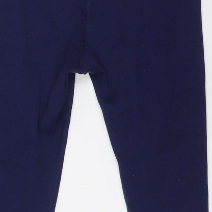 Lapasa Womens Blue Wool Trousers Size XL L31 in Regular - Long johns