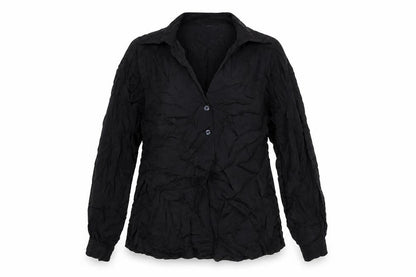 Womens UK Size 6 Oliver Bonas Black Basic Blouse