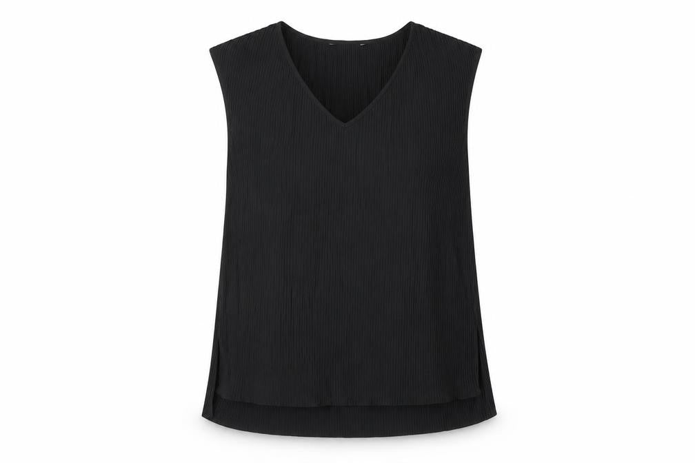 Womens UK Size 8 NEXT Black Basic T-Shirt