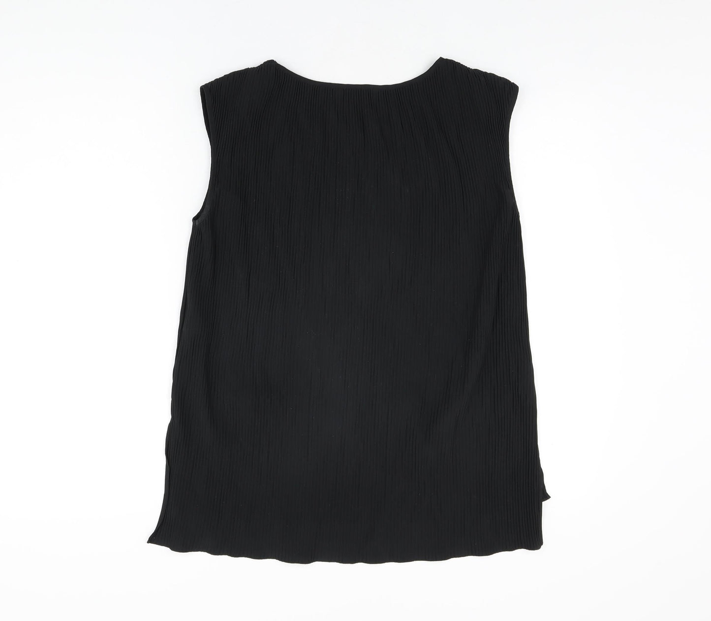 Womens UK Size 8 NEXT Black Basic T-Shirt