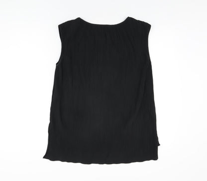 Womens UK Size 8 NEXT Black Basic T-Shirt