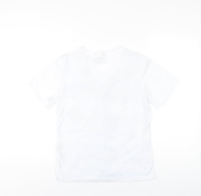 Womens UK Size M Paramour White Basic T-Shirt