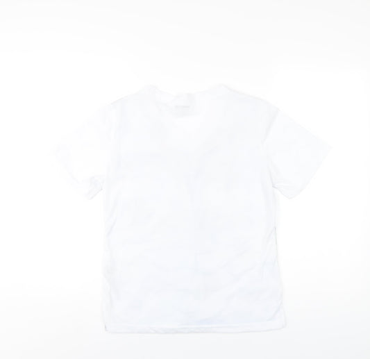 Womens UK Size M Paramour White Basic T-Shirt